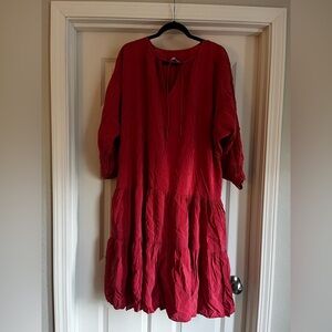 Pink Zara Polka Dot Dress